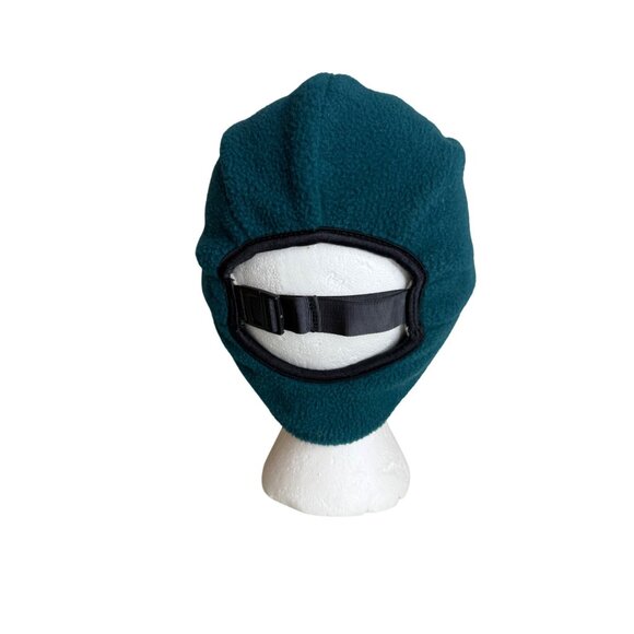 Vintage 90s EMS Teal Duckbill‎ Fleece Had S/M USA - Picture 3 of 7